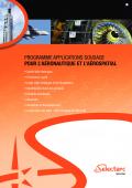 PROGRAMME APPLICATIONS SOUDAGE